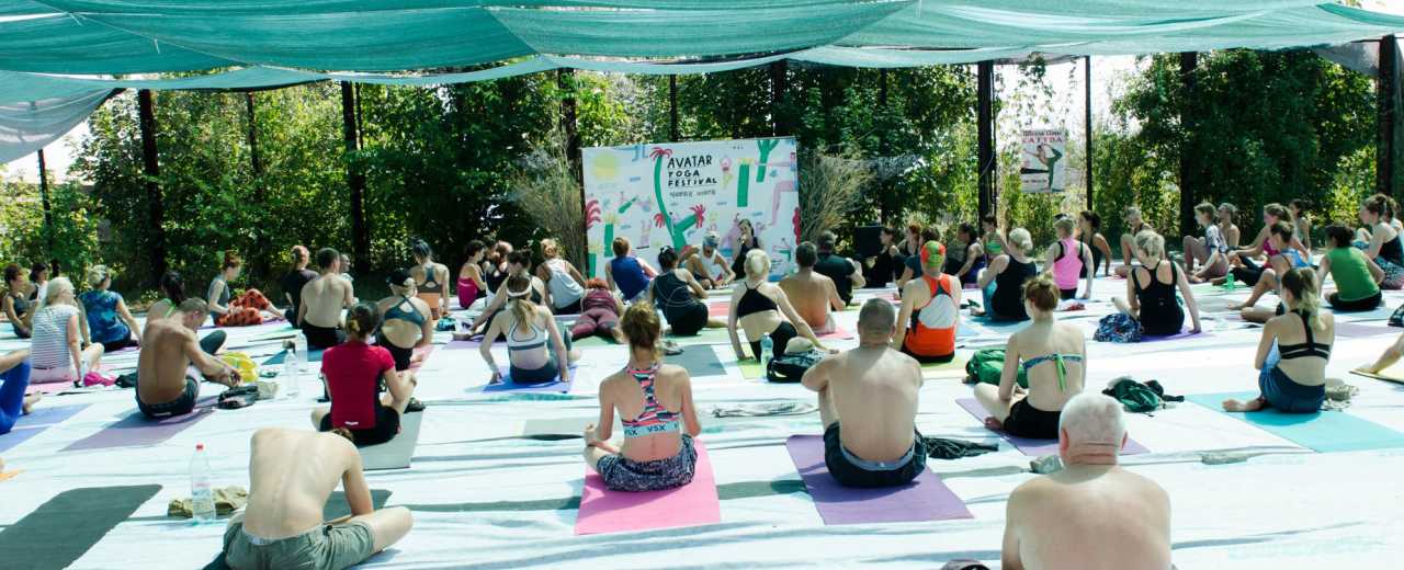 С 1 по 6 августа в поселке Грибовка у Черного моря пройдет фестиваль йоги и музыки Avatar Yoga Festival