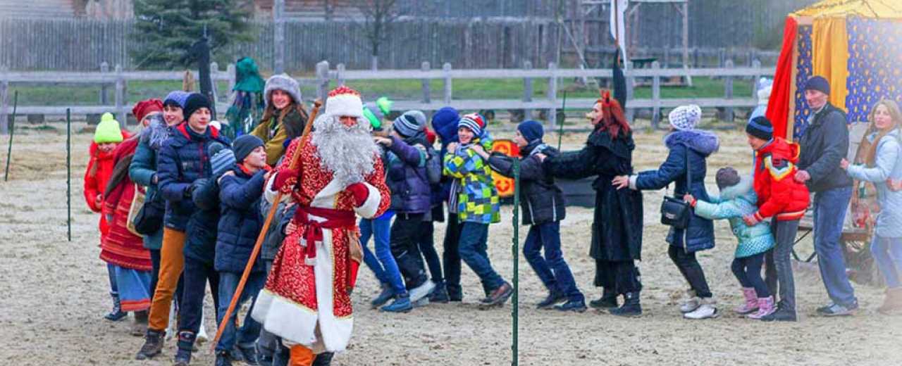 25 декабря в Парк Киевская Русь пройдет Рождественское представление "Зимняя сказка"