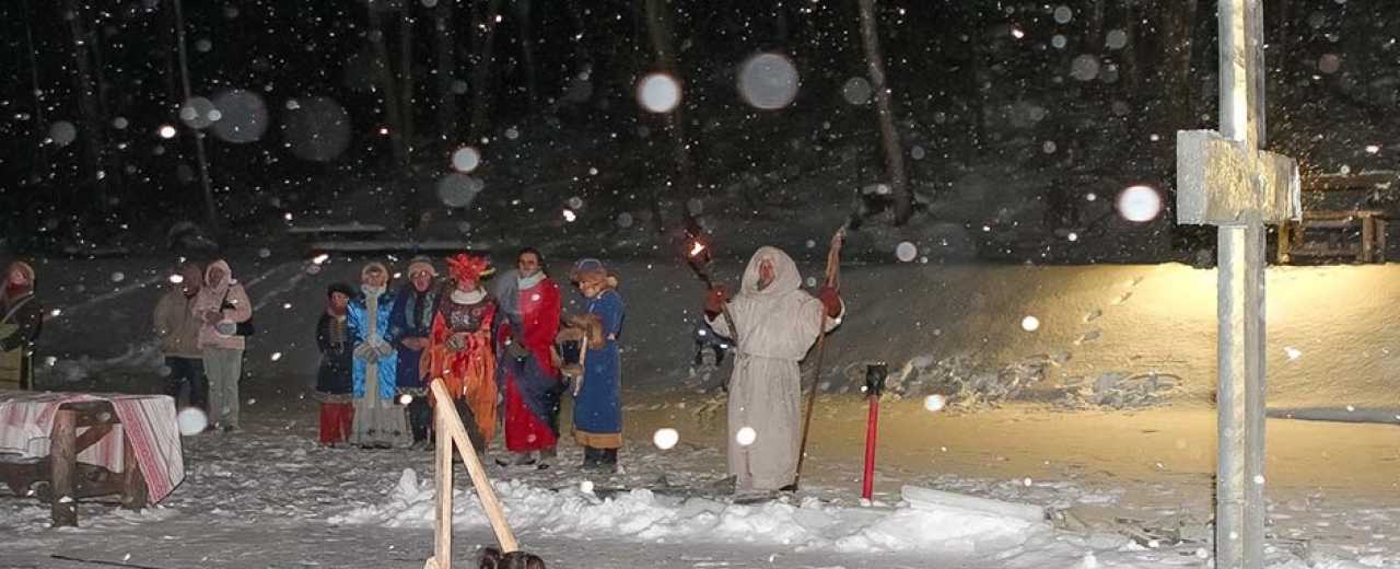 На праздник Крещения, 18 и 19 января, в Княжестве Киевская Русь ждут всех, кто хочет прикоснуться к древним славянским традициям празднования.