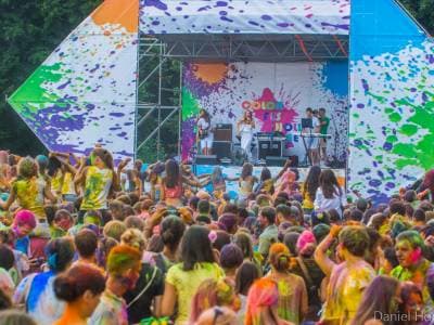 ​Color Fest Ukraine​ или Фестиваль красок Холи в Украине. 25 июня 2016 года