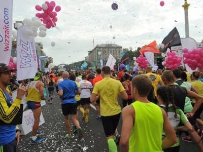 Wizz Air Kyiv City Marathon 2016 - марафон в Киеве, 9 октября 2016