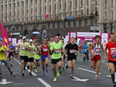 Wizz Air Kyiv City Marathon 2016 марафон, 9 октября 2016, Киев
