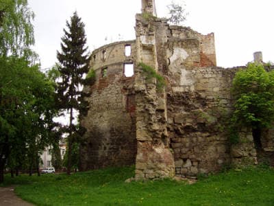 замок в Бережанах