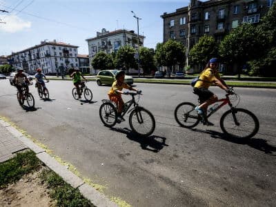 мероприятие создано на основании движения "Критична маса" (Critical Mass Kyiv)