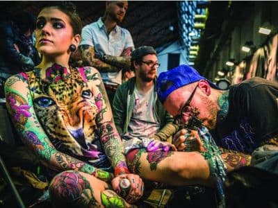 фестиваль тату и пирсинга Tattoo Collection