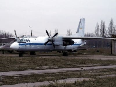  Видео с кладбища самолетов в Запорожье
