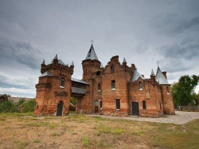 Замок находится в городе Васильевка, до которого можно добраться от Запорожья. В самом городе до усадьбы ходит местный транспорт.