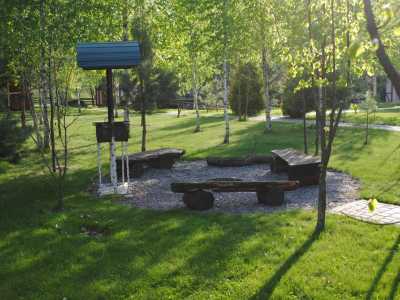 Зона мангалов в загородном комплексе «У Михалыча»