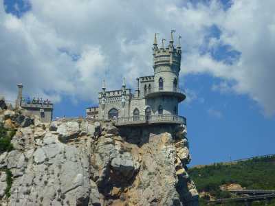  Ласточкино гнездо находится на Южном берегу Крыма, в посёлке Гаспра, всего в 10 километрах от одного из самых красивых городов полуострова – Ялты.