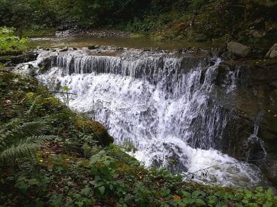 Водопад Ковдер из каскада "Буковинских водопадов"