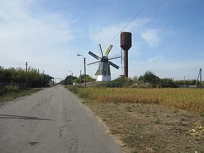 мельница голландского типа, которая находится в Киевской области