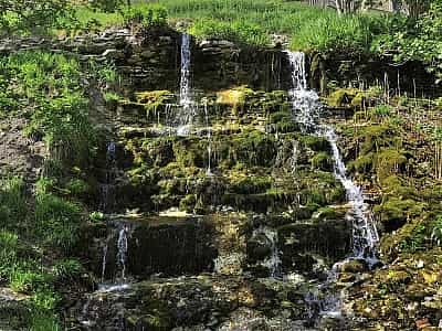 Уникальные степные водопады в селе Казацкое.