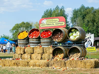 Фестиваль борща в Семейном Экопарке Ясногородка 