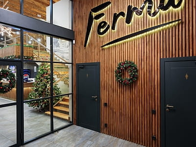 Ресторан «Ferma. Local Food Hub» в Семейном Экопарке Ясногородка 