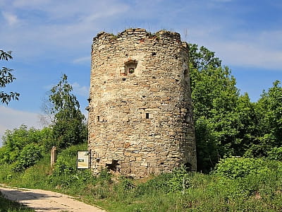 Сатановский замок в поселке Сатанов Хмельницкой области