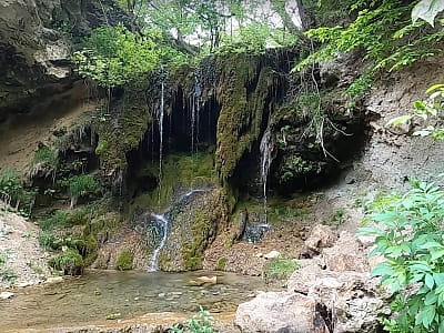 Гуральский водопад, или водопад Бурта в Хмельницкой области