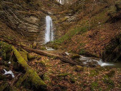 Водопад Сыч - уникальная природа Буковинских гор