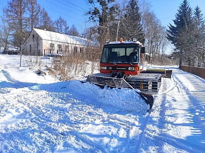 Ратрак на горнолыжном курорте «Сказочная Поляна»