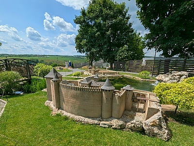 Хотинская крепость в музее миниатюр «Замки Украины» в Каменце-Подольском