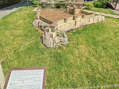 Белгород-Днестровская крепость в музее миниатюр «Замки Украины» в Каменце-Подольском