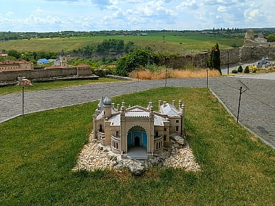 Дворец Курисов в музее миниатюр «Замки Украины» в Каменце-Подольском