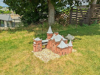 Замок Попова в Васильевке в музее миниатюр «Замки Украины» в Каменце-Подольском