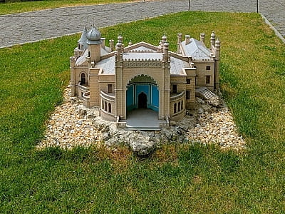 Дворец Курисов в музее миниатюр «Замки Украины» в Каменце-Подольском