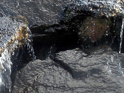 Водопад Трон на реке Великорожинка возле Яворова — 6-метровый каскад в Карпатах. Труднодоступный, живописный, особенно красив после дождей.