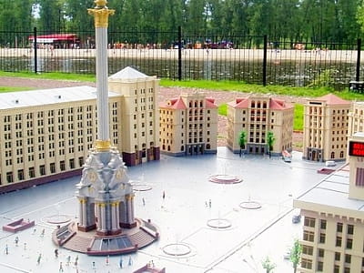 Майдан Независимости в парке-музее «Украина в миниатюре»