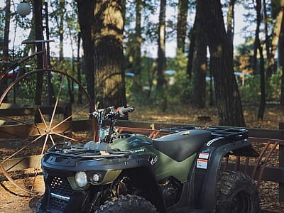 прогулка на квадроциклах в загородном комплексе «Чудодиево» в селе Вышполь Житомирской области