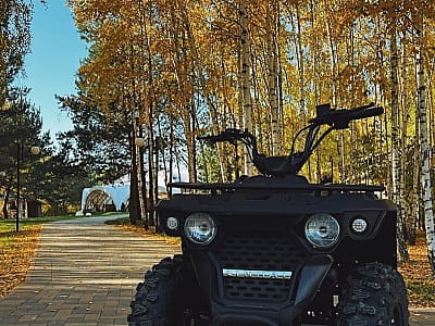прогулка на квадроциклах в загородном комплексе «Чудодиево» в селе Вышполь Житомирской области