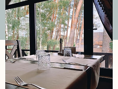 ресторан в загородном комплексе «Чудодиево» в селе Вышполь Житомирской области