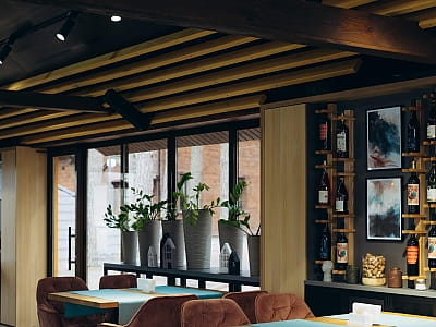 ресторан в загородном комплексе «Чудодиево» в селе Вышполь Житомирской области