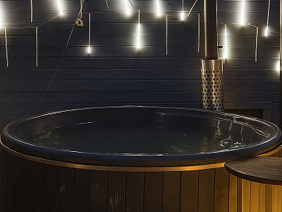 SPA-купель в загородном комплексе ecoSpace Sea