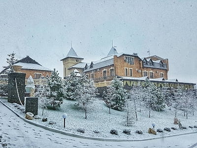 Forest Club Sherwood — гостинично-ресторанный комплекс недалеко от Умани с рестораном, сауной, спа, теннисом и семейным отдыхом на природе.