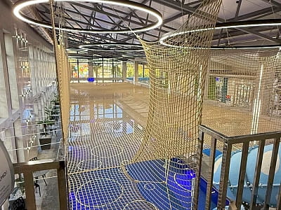 веревочная арена в комплексе IVORY Resort & Spa в городе Виноградов, что в Закарпатской области