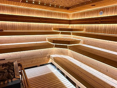 Арома сауна в загородном комплексе IVORY Resort & Spa в городе Виноградов, что в Закарпатской области