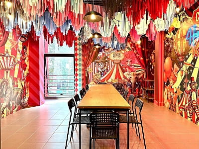 кафе в цветочном саду «Камелия» в Крюковщине