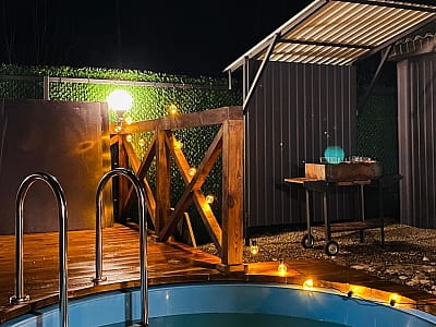 холодная купель возле чана в загородном комплексе Пан Чан возле Золотоноши 