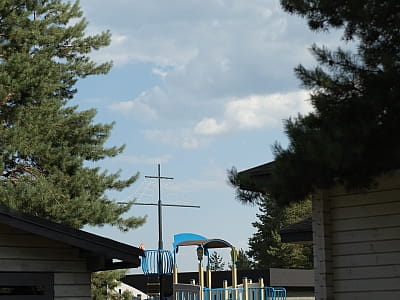 детская площадка в загородном комплексе Perlyna Resort возле Черкасс