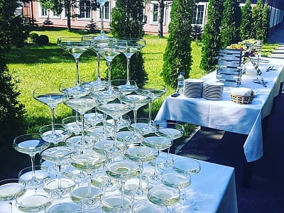 свадебные банкеты в загородном комплексе Perlyna Resort возле Черкасс