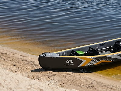 прогулки на каноэ в загородном комплексе «Тихий Лес» на берегу Днепра