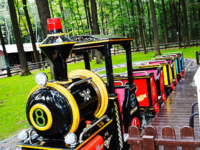 детская железная дорога в загородном комплексе ZASTAVA (Застава) возле Умани