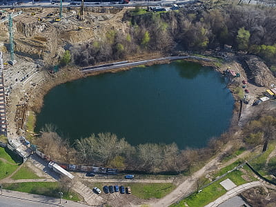 Озеро Глинка в Киеве — бывший карьер, ставший оазисом природы