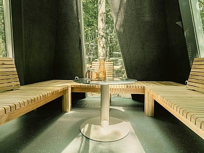 сауны в глэмпинге NAMETY PARK на территории киевского ВДНХ