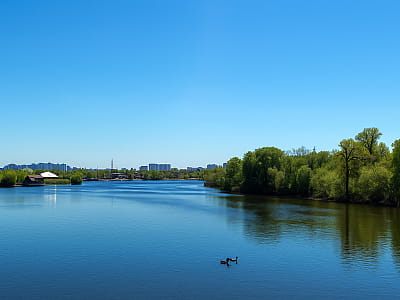 Озеро Радунка (также известное как Радуга или Радужное) — живописный водоем природного происхождения, расположенный в Днепровском районе Киева между жилым массивом Радужный и Воскресенскими садами.
