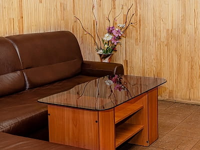 зона отдыха сауны в загородном комплексе SPORTOHOTA в городе Черкассы