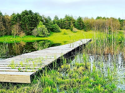 озеро в загородном комплексе Хутор «Казацкая Долина» в селе Карбовка Кировоградской области