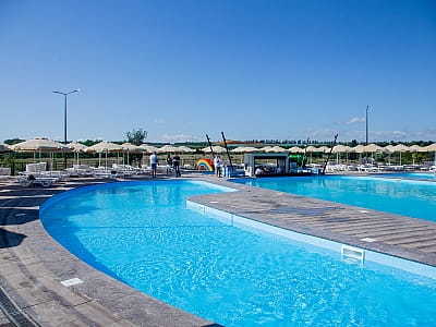 Бассейны в парк-отеле «Скифия» в Кировоградской области