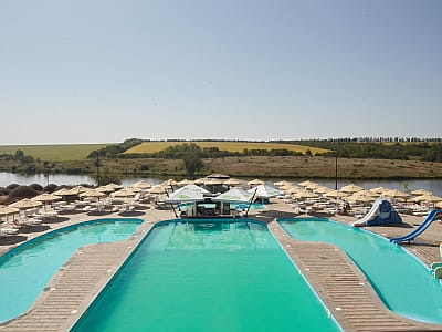 Бассейны в парк-отеле «Скифия» в Кировоградской области